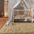 Ultra-Soft Plush Floor Rug (Beige)
